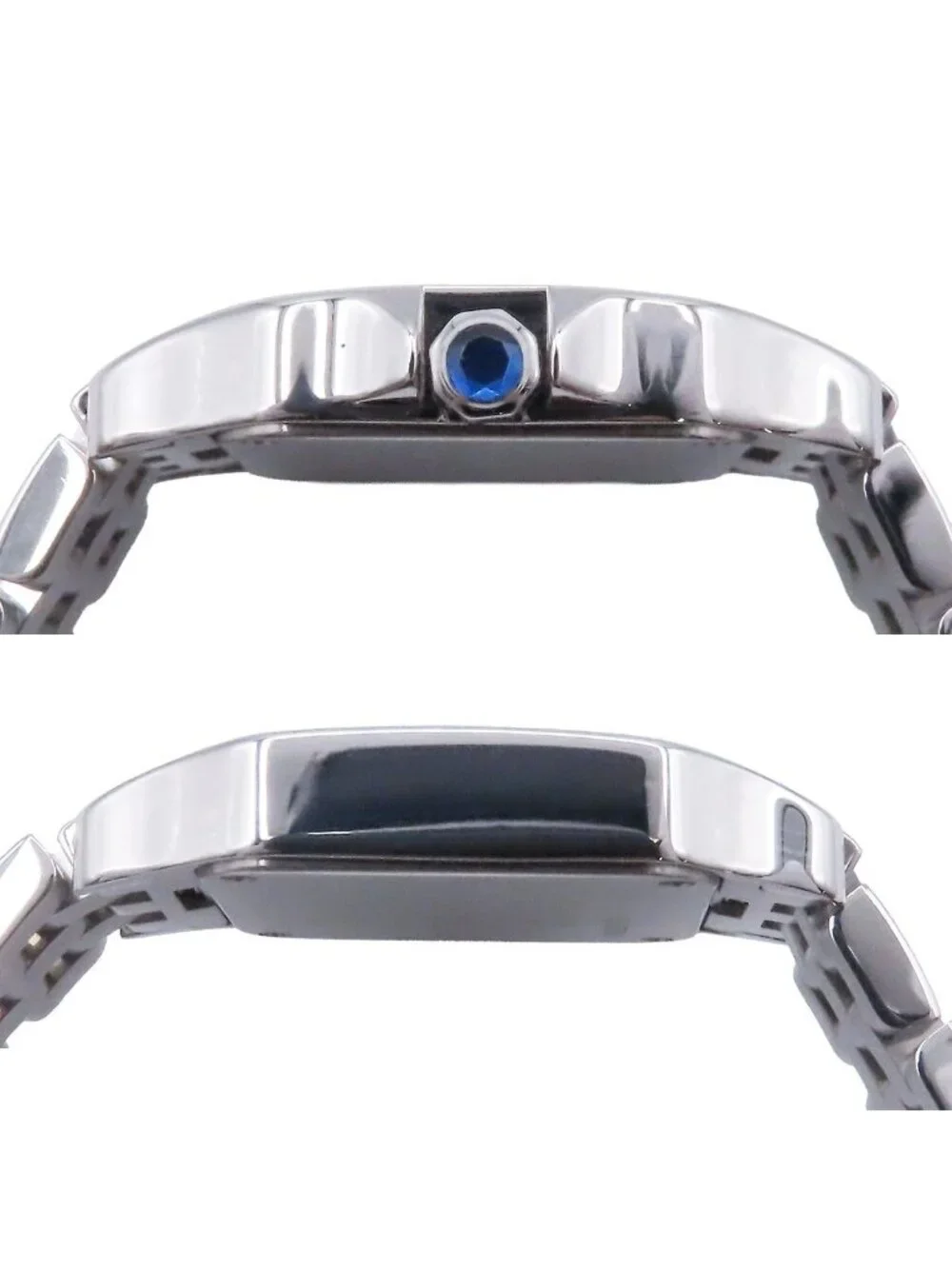 Cartier Santos Demoiselle Ivory Stainless Steel Watch Quartz